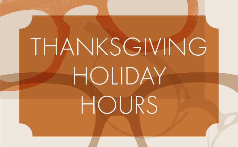 Thanksgiving Holiday Hours