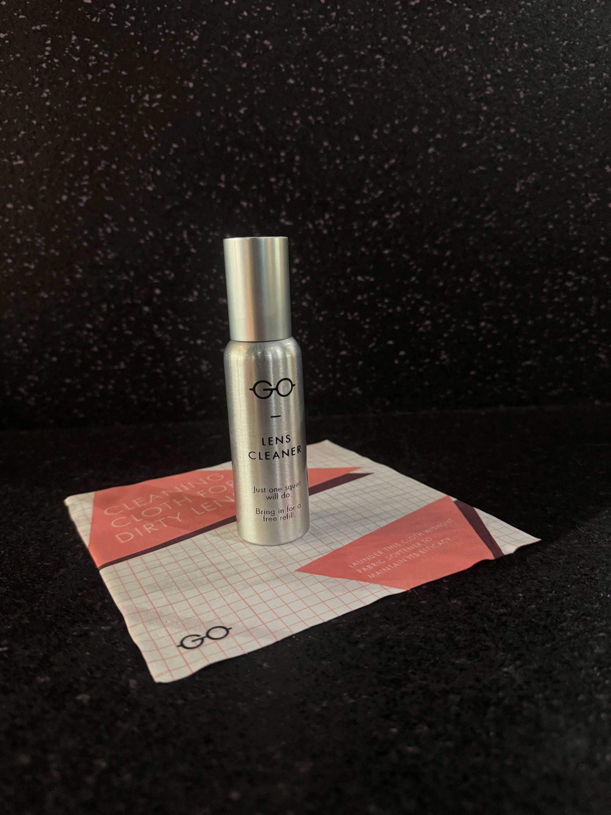 GOGOSHA LENS CLEANER AND CLOTH